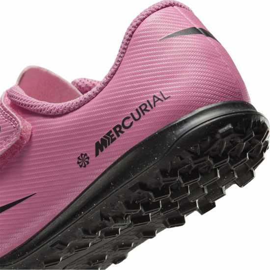 Nike Mercurial Vapour 16 Club Childrens Astro Turf Football Boots Pink/Black Детски футболни бутонки
