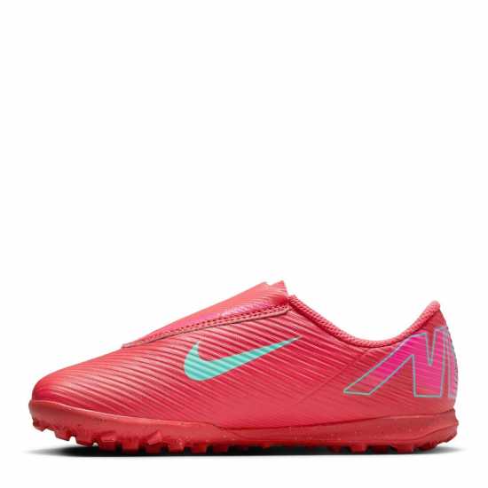 Детски футболни бутонки Nike Mercurial Vapour 16 Club Childrens Astro Turf Football Boots Червено/Зелено Nike Mercurial Vapour 16 Club Childrens Astro Turf Football Boots Червено/Зелено Детски футболни бутонки
