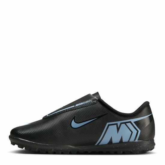 Детски футболни бутонки Nike Mercurial Vapour 16 Club Childrens Astro Turf Football Boots Black/Blue Nike Mercurial Vapour 16 Club Childrens Astro Turf Football Boots Black/Blue Детски футболни бутонки
