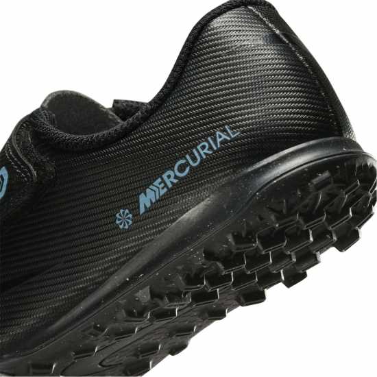 Детски футболни бутонки Nike Mercurial Vapour 16 Club Childrens Astro Turf Football Boots Black/Blue Nike Mercurial Vapour 16 Club Childrens Astro Turf Football Boots Black/Blue Детски футболни бутонки