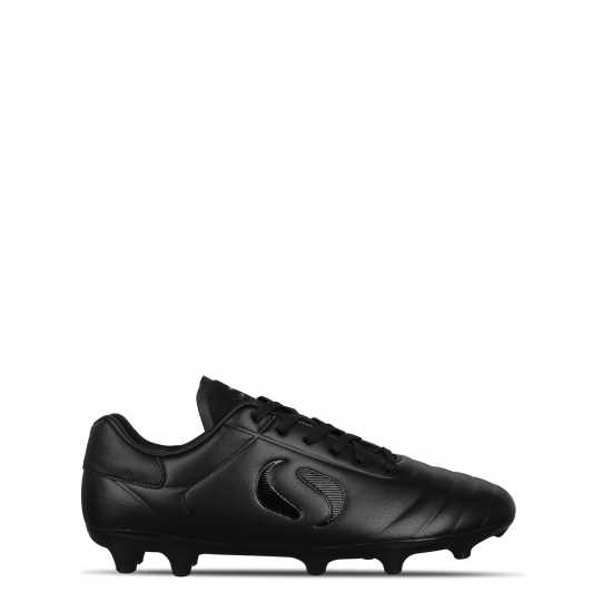 Sondico Strike Firm Ground Juniors Football Boots Черно/Черно Детски футболни бутонки