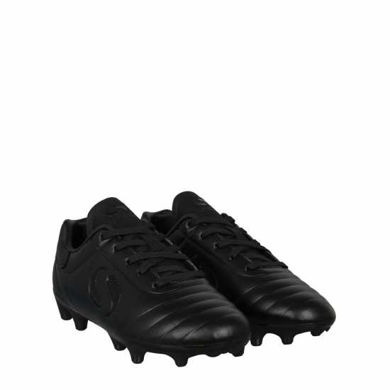 Sondico Strike Firm Ground Football Boots Childrens Черно/Черно Детски футболни бутонки