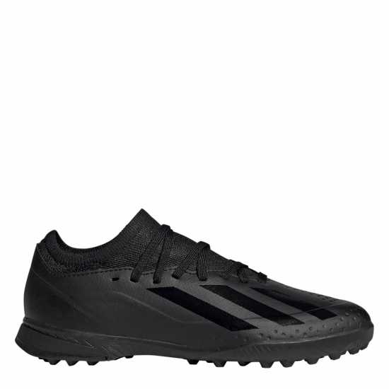 Adidas X Crazyfast League Childrens Astro Turf Football Boots Black/Black Футболни стоножки