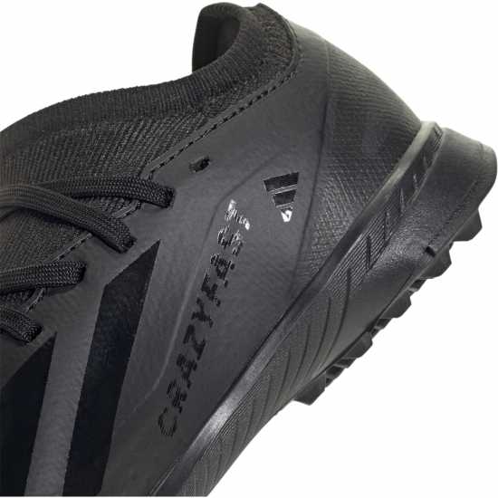Adidas X Crazyfast League Childrens Astro Turf Football Boots Черно/Черно Футболни стоножки