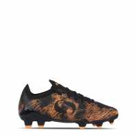 Sondico Blaze Childrens Fg Football Boots Черно/Оранжево Детски футболни бутонки