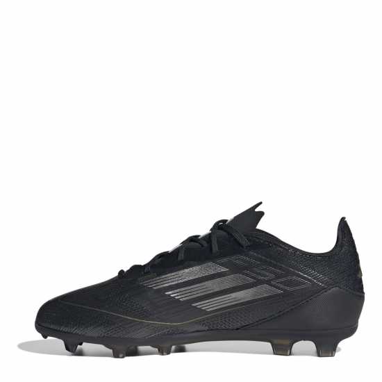 Adidas F50 Elite Childrens Firm Ground Football Boots Черно/сребро Детски футболни бутонки