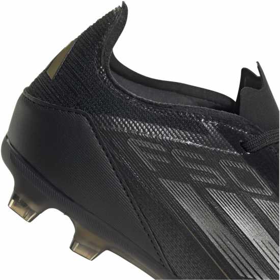 Adidas F50 Elite Childrens Firm Ground Football Boots Черно/сребро Детски футболни бутонки