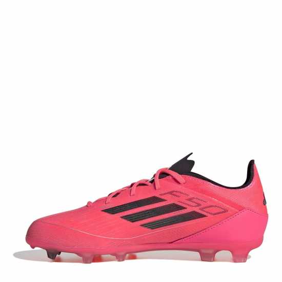 Adidas F50 Elite Childrens Firm Ground Football Boots Розово/Черно Детски футболни бутонки