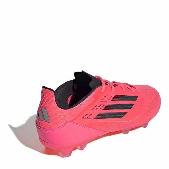 Adidas F50 Elite Childrens Firm Ground Football Boots Розово/Черно Детски футболни бутонки