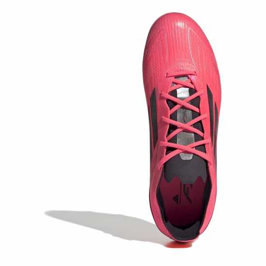 Adidas F50 Elite Childrens Firm Ground Football Boots Розово/Черно Детски футболни бутонки
