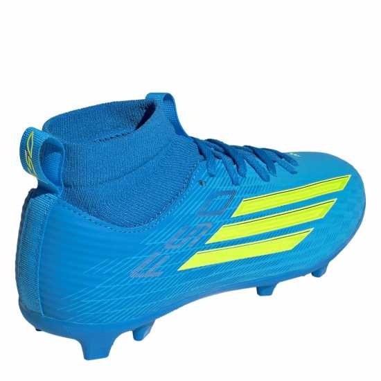 Adidas F50 League Childrens Multi-Ground Football Boots Blue/Yellow Adidas F50 League Childrens Multi-Ground Football Boots Blue/Yellow