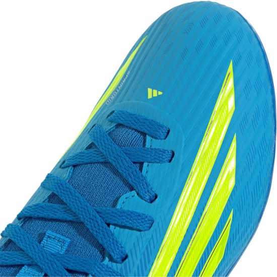 Adidas F50 League Childrens Multi-Ground Football Boots Blue/Yellow Adidas F50 League Childrens Multi-Ground Football Boots Blue/Yellow