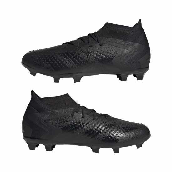 Adidas Predator Accuracy.1 Childrens Firm Ground Football Boots Black/Black Футболни стоножки