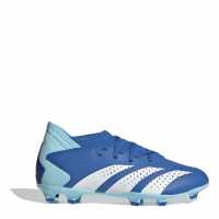 Adidas Predator Accuracy.3 Childrens Firm Ground Football Boots Blue/White Детски футболни бутонки