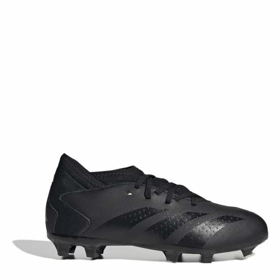 Adidas Predator Accuracy.3 Childrens Firm Ground Football Boots Black/Black Футболни стоножки