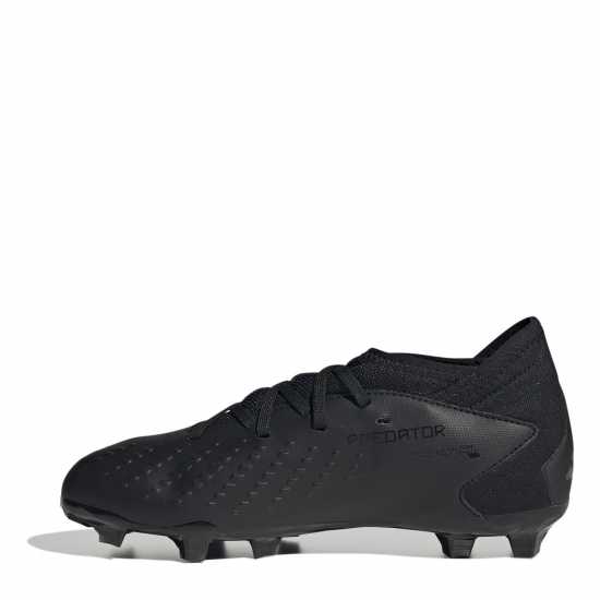 Adidas Predator Accuracy.3 Childrens Firm Ground Football Boots Black/Black Футболни стоножки