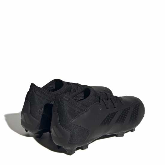 Adidas Predator Accuracy.3 Childrens Firm Ground Football Boots Black/Black Футболни стоножки