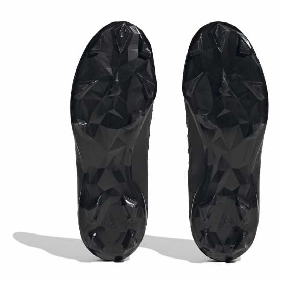 Adidas Predator Accuracy.3 Childrens Firm Ground Football Boots Black/Black Футболни стоножки