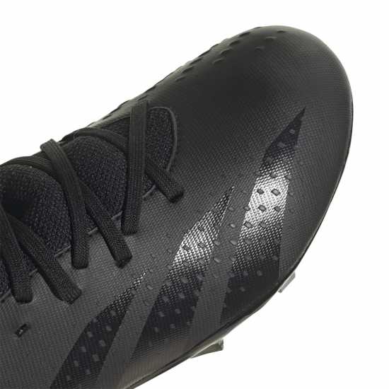 Adidas Predator Accuracy.3 Childrens Firm Ground Football Boots Черно/Черно Футболни стоножки
