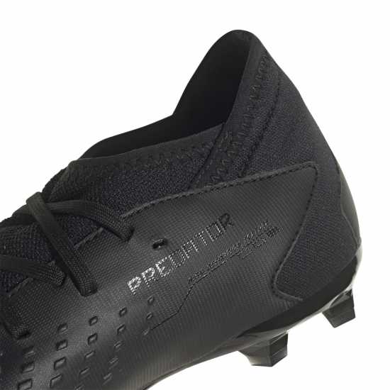 Adidas Predator Accuracy.3 Childrens Firm Ground Football Boots Черно/Черно Футболни стоножки