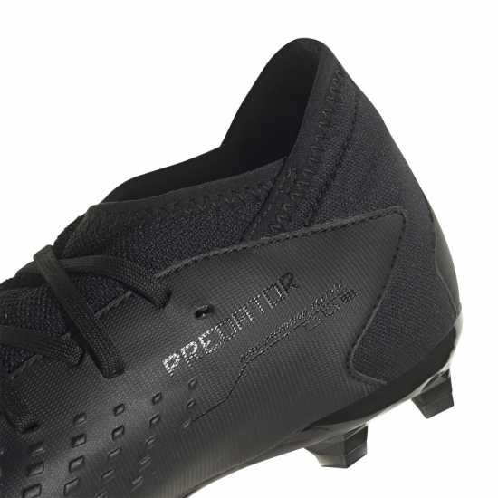 Adidas Predator Accuracy.3 Childrens Firm Ground Football Boots Black/Black Футболни стоножки