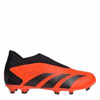 Adidas Predator Accuracy .3 Junior Firm Ground Football Boots Orange/Black Детски футболни бутонки