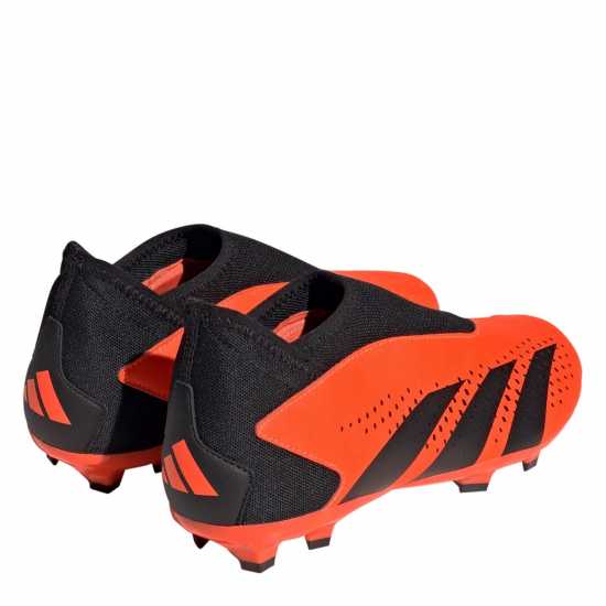 Adidas Predator Accuracy .3 Junior Firm Ground Football Boots Orange/Black Детски футболни бутонки