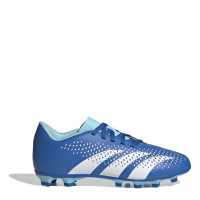 Adidas Predator Accuracy.4 Childrens Firm Ground Football Boots Blue/White Детски футболни бутонки