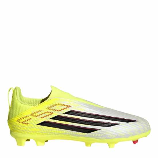 Adidas F50 Childrens League Laceless Multi-Ground Boots Solar Yellow 