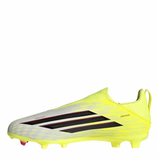 Adidas F50 Childrens League Laceless Multi-Ground Boots Solar Yellow 