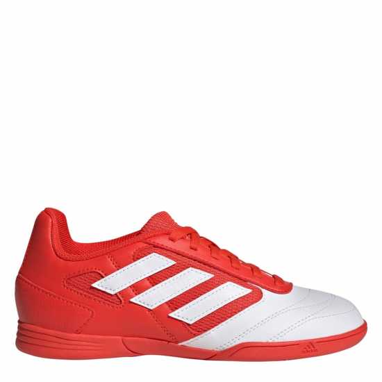Adidas Super Sala Childrens Indoor Football Boots Orange/White Детски футболни бутонки