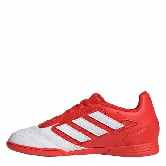 Adidas Super Sala Childrens Indoor Football Boots Orange/White Детски футболни бутонки