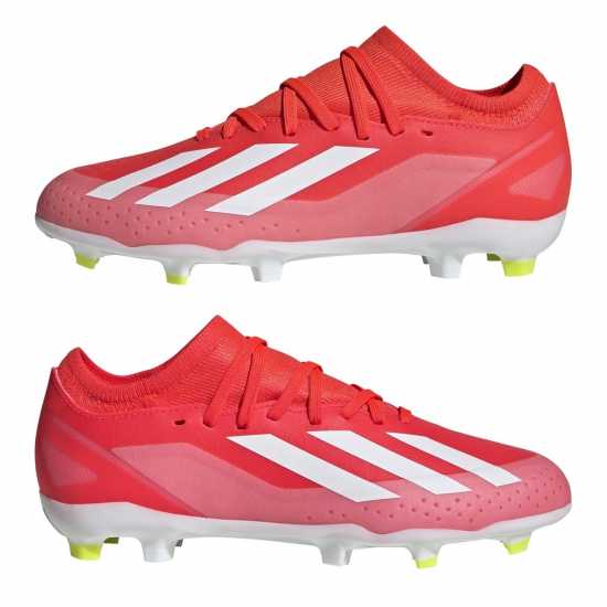 Adidas X Crazyfast League Firm Ground Football Boots Childrens  
