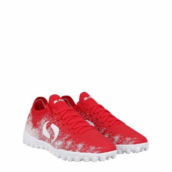 Sondico Детски Маратонки Изкуствена Трева Blaze Childrens Astro Turf Trainers Червено/Бяло Детски футболни бутонки