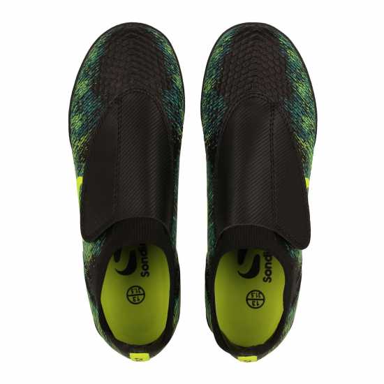 Детски футболни бутонки Sondico Детски Маратонки Изкуствена Трева Blaze Childrens Astro Turf Trainers Черно/Зелено Sondico Детски Маратонки Изкуствена Трева Blaze Childrens Astro Turf Trainers Черно/Зелено Детски футболни бутонки
