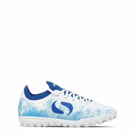 Детски футболни бутонки Sondico Детски Маратонки Изкуствена Трева Blaze Childrens Astro Turf Trainers White/Blue Sondico Детски Маратонки Изкуствена Трева Blaze Childrens Astro Turf Trainers White/Blue Детски футболни бутонки