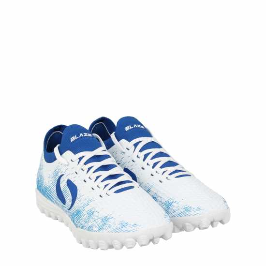 Детски футболни бутонки Sondico Детски Маратонки Изкуствена Трева Blaze Childrens Astro Turf Trainers White/Blue Sondico Детски Маратонки Изкуствена Трева Blaze Childrens Astro Turf Trainers White/Blue Детски футболни бутонки