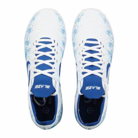 Детски футболни бутонки Sondico Детски Маратонки Изкуствена Трева Blaze Childrens Astro Turf Trainers White/Blue Sondico Детски Маратонки Изкуствена Трева Blaze Childrens Astro Turf Trainers White/Blue Детски футболни бутонки