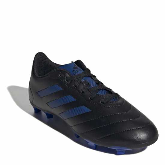 Adidas Goletto Viii Childrens Firm Ground Football Boots Core Black Детски футболни бутонки