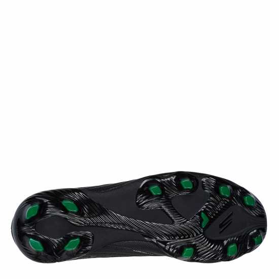 Skechers Razor Juniors Firm Ground Football Boots Black Детски футболни бутонки
