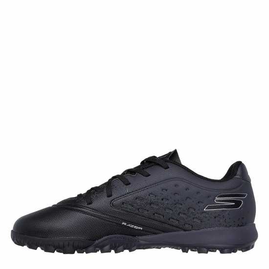 Skechers Razor Juniors Astro Turf Football Boots Black Детски футболни бутонки