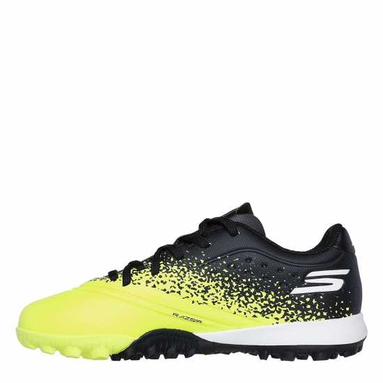 Skechers Razor Juniors Astro Turf Football Boots Yellow/Black Детски футболни бутонки