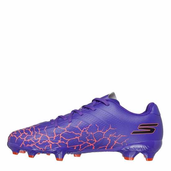Детски футболни бутонки Skechers Skx 01 Youth Juniors Firm Ground Football Boots Purple Skechers Skx 01 Youth Juniors Firm Ground Football Boots Purple Детски футболни бутонки