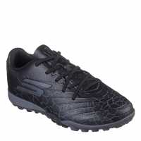 Skechers Skx 01 Junior Astro Turf Football Boots Black Детски футболни бутонки