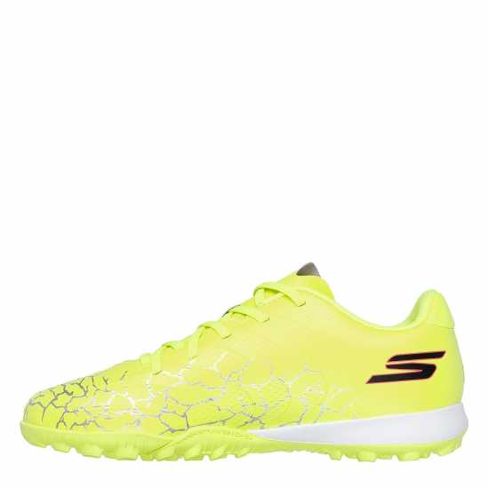 Skechers Skx 01 Junior Astro Turf Football Boots Yellow/Black Детски футболни бутонки
