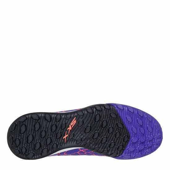 Skechers Skx 01 Junior Astro Turf Football Boots Purple Детски футболни бутонки