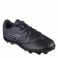 Skechers Razor Juniors Firm Ground Football Boots Black Детски футболни бутонки