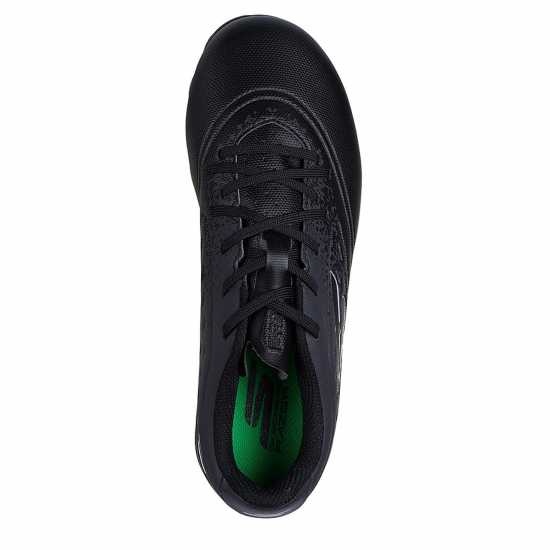 Skechers Razor Juniors Firm Ground Football Boots Black Детски футболни бутонки