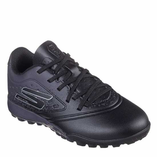Skechers Skx 1 Juniors Astro Turf Football Boots Black Детски футболни бутонки