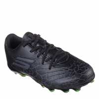 Skechers Skx 01 Juniors Firm Ground Football Boots Black Детски футболни бутонки